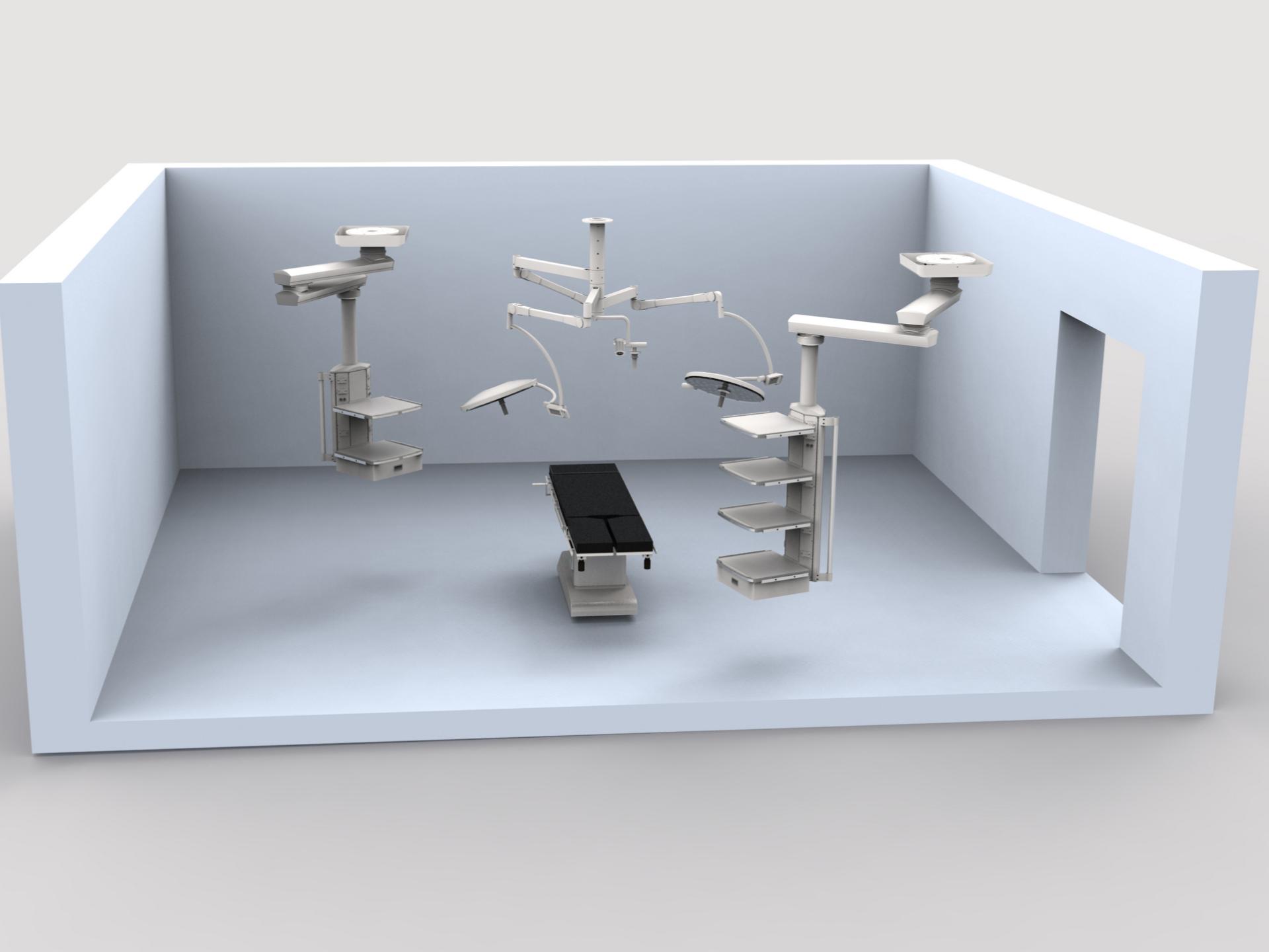 手术室三维设计 手术室三维设计